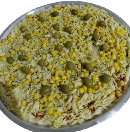 Pizza caseira por encomenda. Vários sabores.